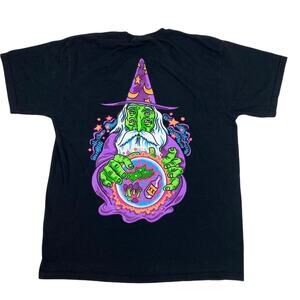 A-lab wizard fortune teller graphic t-shirt size L